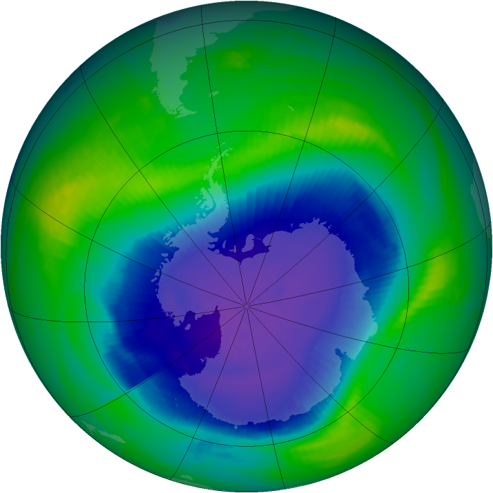 Ozone Map 1987-10-29